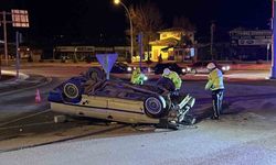 Çorum'da iki araç çarpıştı: 1 yaralı