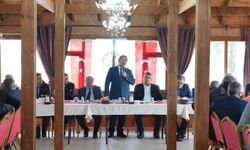 Darende'de muhtarlarla değerlendirme toplantısı