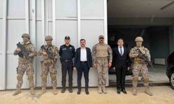 Dicle Kaymakamı Atış, emniyet mensuplarıyla buluştu