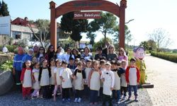 Didim'de çocuklar tarım eğitimi aldı