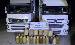 Doğubayazıt'ta kaçak akaryakıt operasyonu: 2 kişi gözaltında