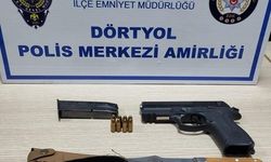 Dörtyol'da Silah ve Bıçakla Yakalanan Şahıs Tutuklandı