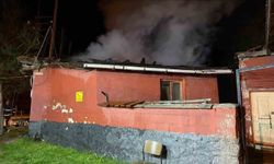 Dumanı fark edip evi terk eden vatandaş alevlere teslim oldu