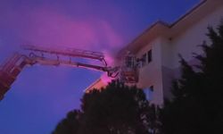Edirne'de apartmanda çıkan yangın paniği