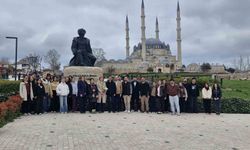 Edirne'de Genç Mimar Adayları Mimar Sinan'ı Anmak İçin Bir Araya Geldi