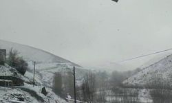 Elazığ yüksek kesimlerinde kar sürprizi