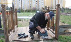 Elazığ'da Kent Köy Yaşam Alanı'nda yenileme çalışmaları