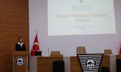 Elazığ'da resmi yazışmalara yönelik eğitim semineri düzenlendi
