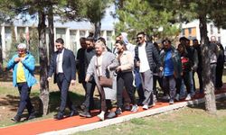 Elazığ'da sağlıklı yaşam için yürüyüş düzenlendi