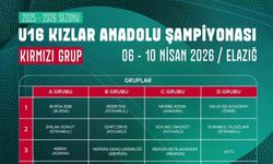 Elazığ'da U16 Kızlar Basketbol Anadolu Şampiyonası Düzenlenecek