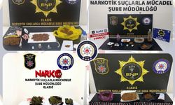 Elazığ'da uyuşturucu ile mücadelede 30 kişi tutuklandı