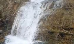 Elazığ'da Yağışların Ardından Şelaleler Canlandı