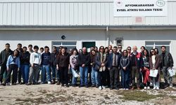 Erasmus ekibi Afyonkarahisar'da tarım uygulamalarını inceledi