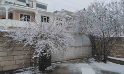 Erciş'te nisan ayında kar sürprizi