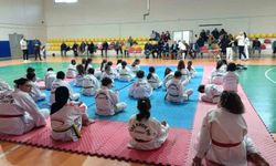 Erfelek'te tekvando kuşak heyecanı