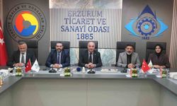 ERSİAD heyeti ETSO'yu ziyaret etti: Erzurum'un stratejik rolü değerlendirildi