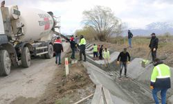 Erzincan'da tarımsal sulama altyapısı yenileniyor