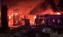 Erzincan'daki İşçi Konteynerlerinde Yangın Korkusu