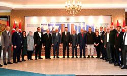 Erzurum Kent Konseyi, Vali Aydın Baruş'u ziyaret etti