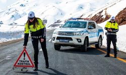 Erzurum'da bir ayda 106 kazayla trafik alarmı