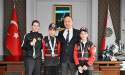 Eskişehir Emniyet Müdürü Tolga Yılmaz, Şampiyon Taekwondocuları Ağırladı