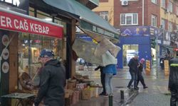 Eskişehir'de etkili fırtına ve yağışlar