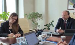 ETÜ Öğrencisi Gizem Nur Ünlü, Rektör Çakmak'ın Günlük Faaliyetlerine Katıldı