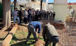 Fıstıklıdağ Mahallesi Camisi için temel atma töreni gerçekleştirildi