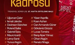 Galatasaray, Göztepe maçı için kadrosunu açıkladı