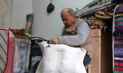 Gaziantep'te 45 yıllık semerci ustası mesleğini korumak için mücadele veriyor