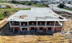 Gebze'de yeni itfaiye binası inşaatında ilerleme kaydedildi
