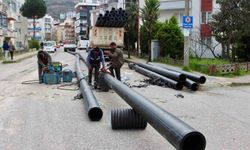 Giresun'da Asbest Borular Polietilen ile Değiştiriliyor