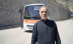 Gümüşhane'de dolmuşta fenalaşan yolcu hastaneye yetiştirildi