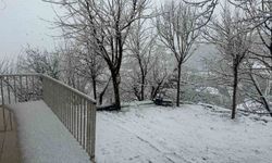 Hakkari karla kaplandı