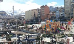 Hakkari'de Güneşli Hava Parkları Doldurdu