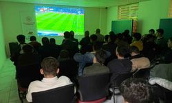 Hasköy Gençlik Merkezi'nde Milli Maç Coşkusu