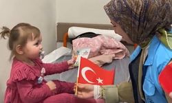 Hastane çocuklarına 23 Nisan sürprizi