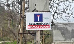Heyelan bölgesine konteyner yardımı