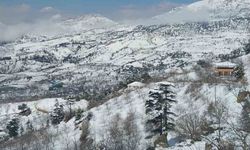 Kahramanmaraş'ta kar yağışı yüksek kesimleri etkiliyor