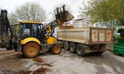 Kahramanmaraş'ta sağanak sonrası temizlik çalışmaları