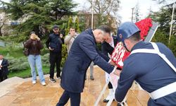 Karabük'te 89. Yıl Dönümü Kutlamaları Çelenk Töreniyle Başladı