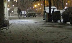 Kars'ta bahar beklenirken kış geri döndü: Yoğun kar yağışı kenti etkisi altına aldı