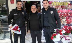 Kavga ihbarı, çiçekler ve sürprizle sonuçlandı