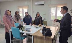 Kaymakam Algın, Aile Destek ve Eğitim Merkezi'ni Ziyaret Etti