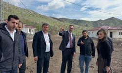 Kaymakam Yıldız, İnlice'deki konut projelerini inceledi