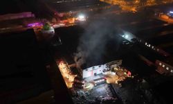 Kayseri'de sünger üretim tesisinde yangın