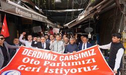 Kemeraltı esnafı otopark yetersizliğine karşı dükkan kapattı