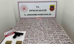 Kepez'de 1.298 uyuşturucu hap bulundu