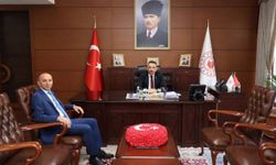 Keskin, Vali Hacıbektaşoğlu'na veda ziyaretinde bulundu