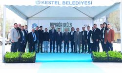 Kestel'de üreticiye 6 bin ahududu fidanı desteği